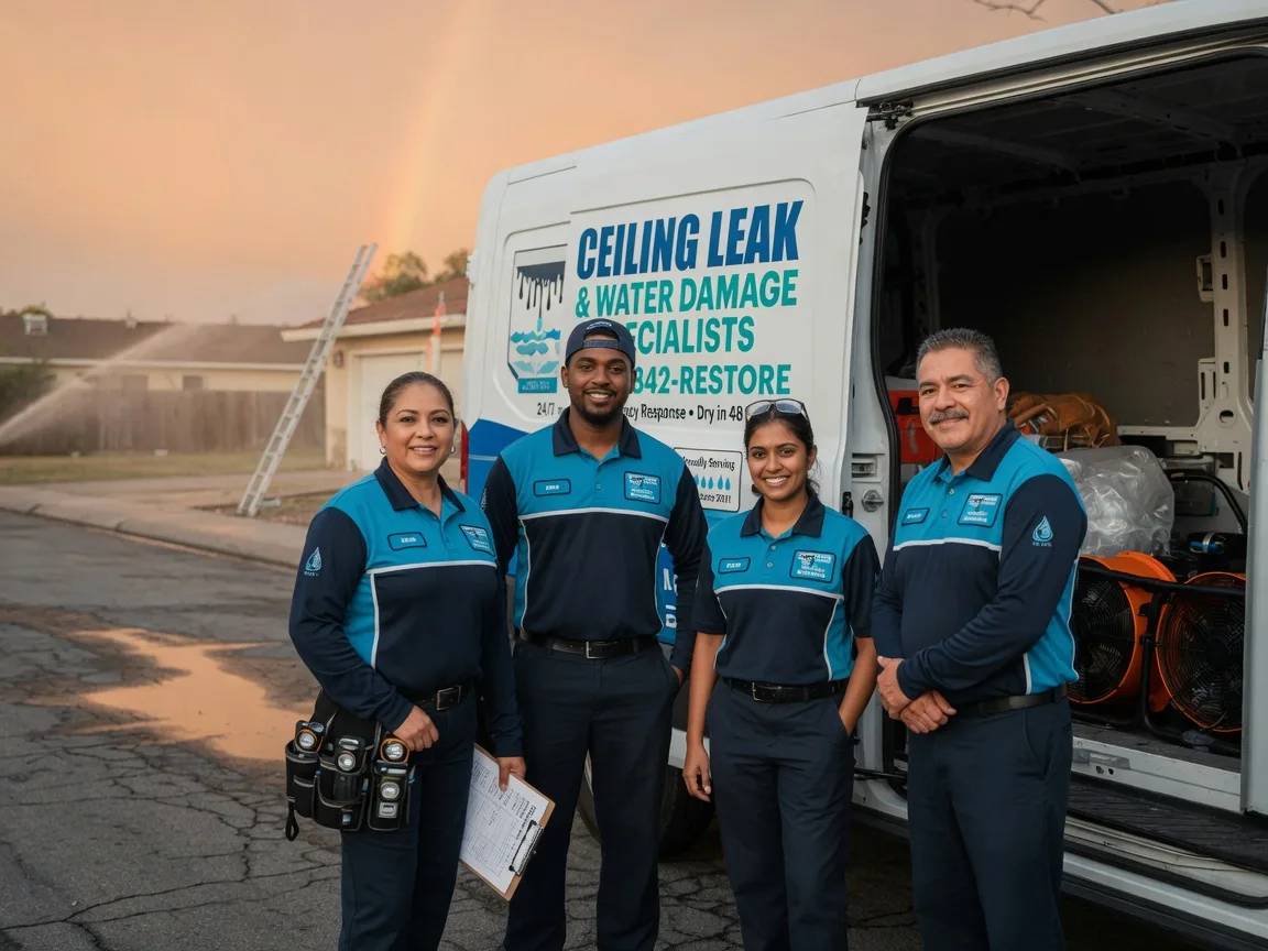 Ceiling Leak Cleanup company in East Taunton, MA